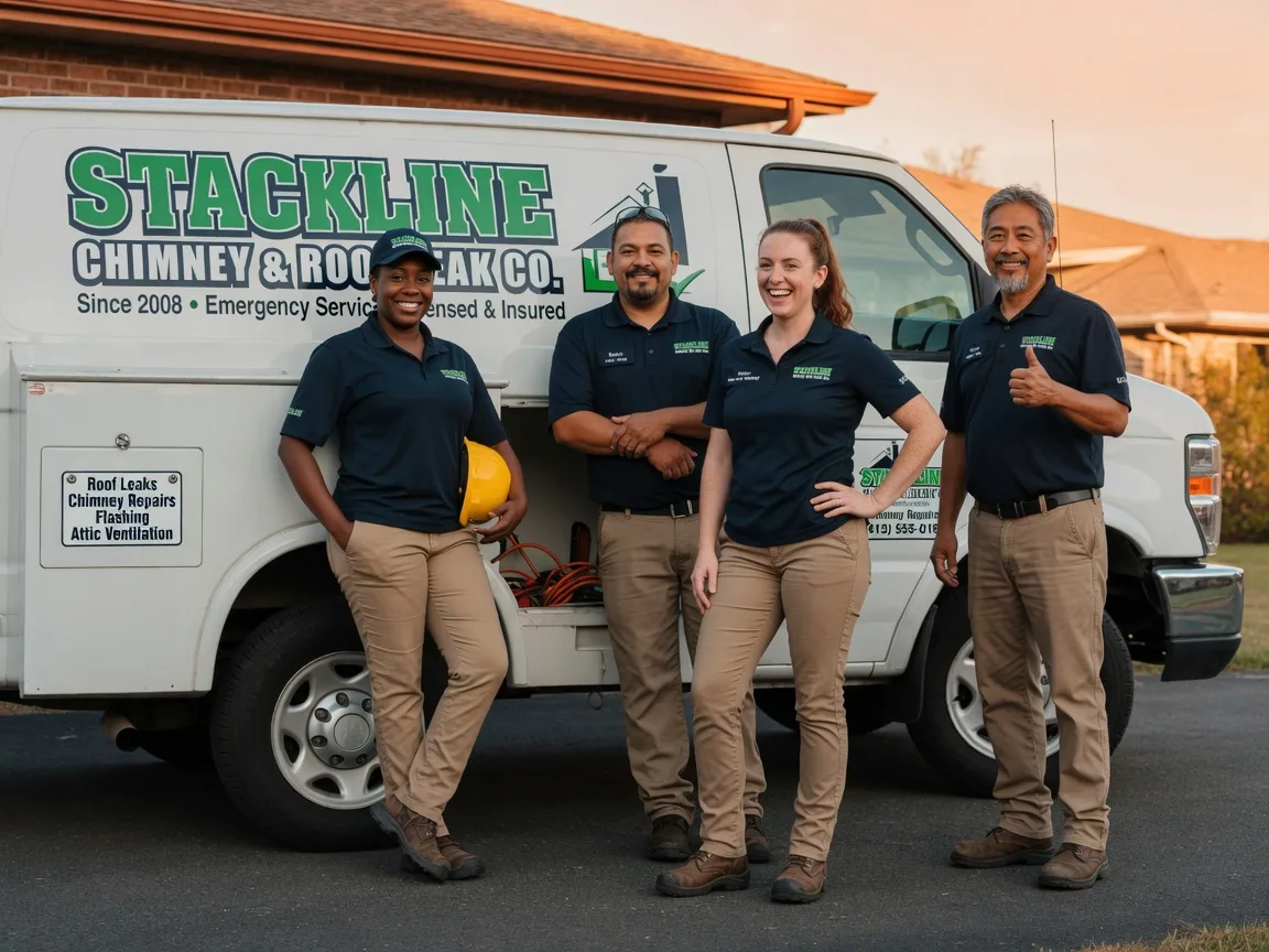 Chimney flashing repair company in Treichlers, PA